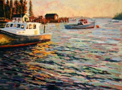 Harbor Light
9x12    Pastel